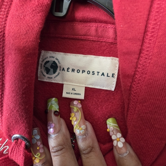 Aeropostale 2pc Pantset (Red) - Picture 4 of 6